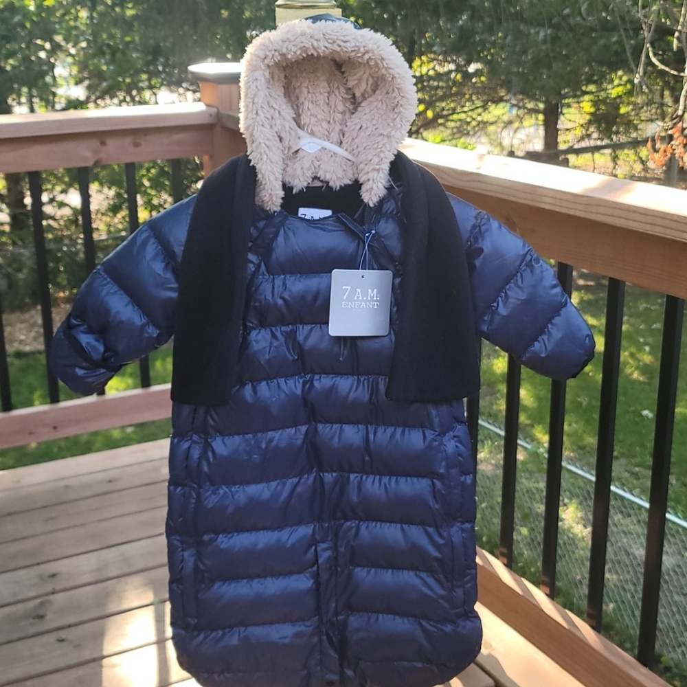 7AM Enfant Doudoune One Piece Snowsuit Bunting